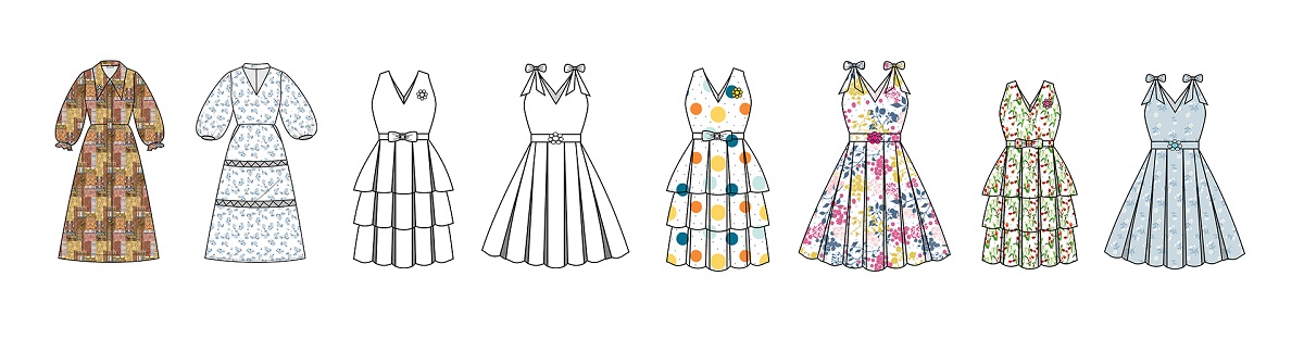 sketch dresses