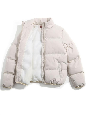 Autumn/winter new style women's casual jacket cotton-padded clothes solid color short padded clothes, bread clothes, stand-up collar cotton-padded clothes women