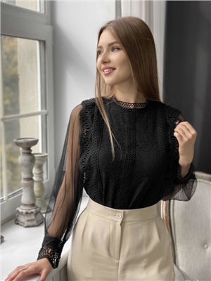 Autumn long sleeved top for women