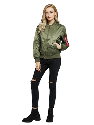 Baseball Uniform Pilot Air Force Jacket Loose Short BF Retro Style Jacket