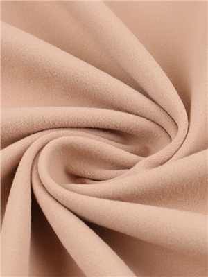 STRETCH DOUBLE-BRUSHED POLYESTER KNIT