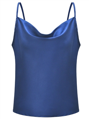 Women's Summer Camisole Vest Bottoming Simulation Silk Chiffon Strap Tops