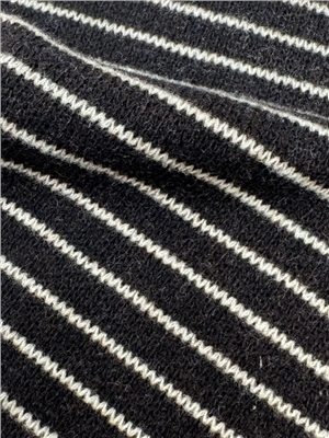 STRIPED CASHMERE LIKE