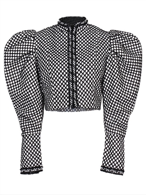 street storm dot jacket bubble long-sleeved slim casual short jacket