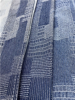 Jacquard denim fabric