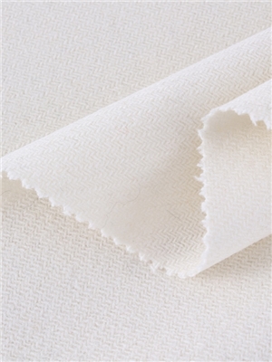 Wool plain tweed fabric