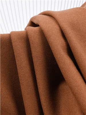 Wool plain lycra serge blend fabric