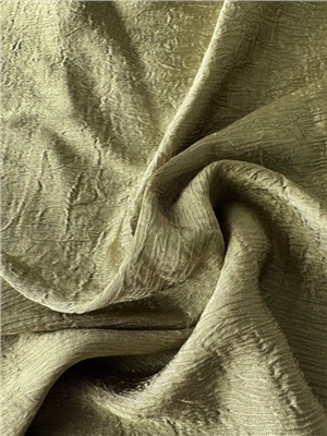 Polyester crepe fabric