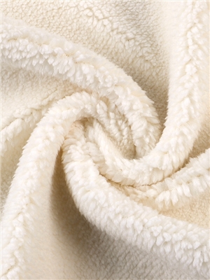 Polyester alpaca wool soft fabric