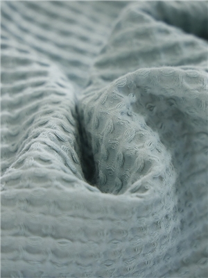 Cotton waffle soft fabric