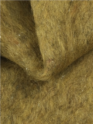 Wool-Acetate-Polyester mohair silver-wire blend fabric