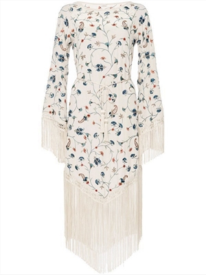 Bohemian fringe dress