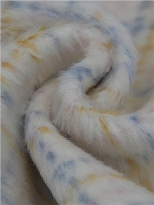 Wool-Lyocell colorful grid blend fabric