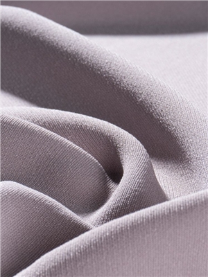 Acetate-Polyester double-layer smooth blend fabric