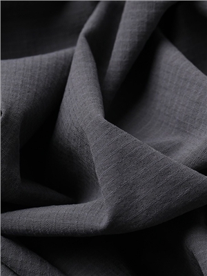 Polyester waterproof double line grid fabric