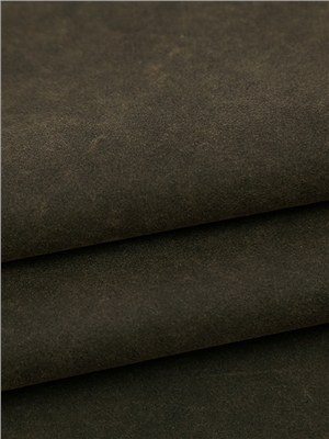 Polyester-Cotton suede distress blend fabric