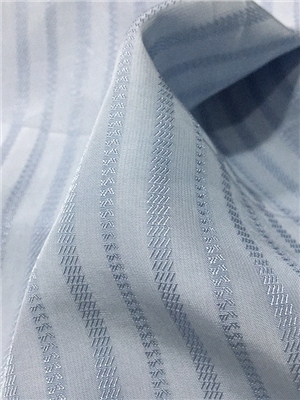 Tencel stripe high-end jacquard fabric