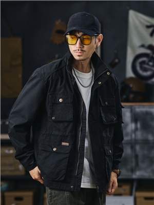 High end workwear jacket for men, loose casual hunting outfit, outdoor jacket for men