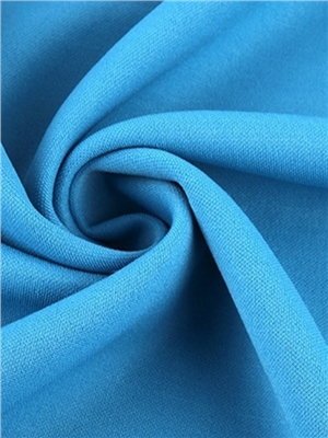 Polyester air layer elastic knitted fabric
