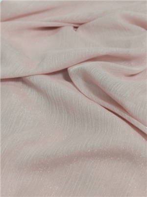 Polyester shiny wrinkles light fabric