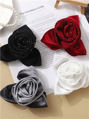 Bright and wrinkled rose petals