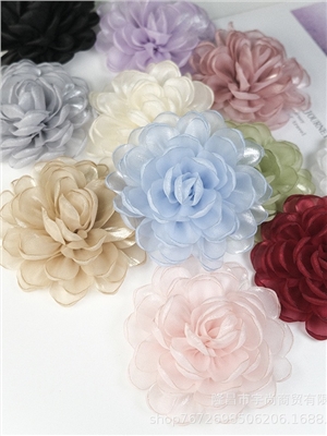 3D fabric flower