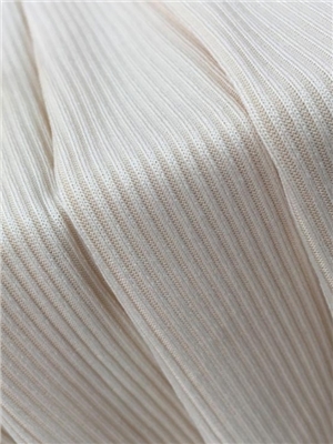 2 × 2 polyester ribbed knitted fabric