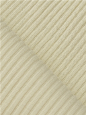 4 * 2 ribbed pure cotton knitted fabric