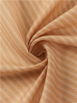 Polyester double striped light organza fabric