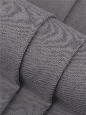 Snowflake cotton polyester single-sided knitted fabric