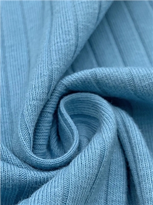 9 * 3 cotton ammonia ribbed knitted fabric