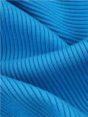 2 * 2 pure cotton, human cotton, spandex ribbed knitted fabric