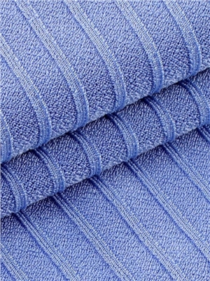 8 * 3 ribbed imitation acetate spandex knitted fabric