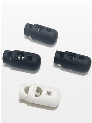 Plastic spring buckle