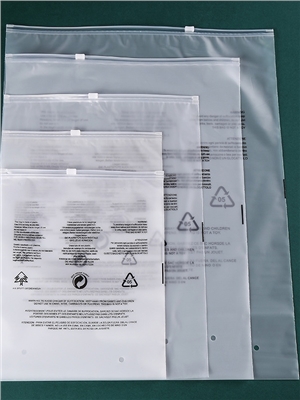 Packaging bag PE transparent