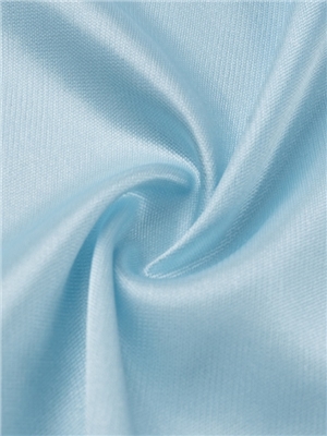 Polyester imitation silk glossy knitted fabric