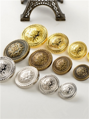 British style buttons