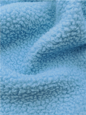 Polyester double-sided fleece knitted fabric
