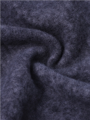 Polyester single-sided fleece knitted fabric