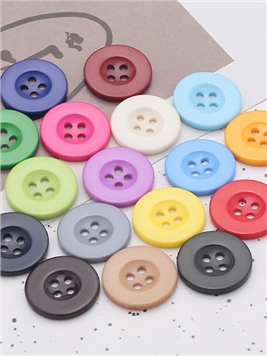 Colorful Wide Edge Button