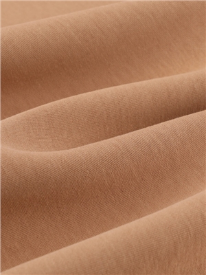 Cotton polyester spandex air layer knitted fabric