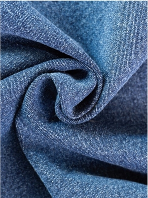 Cotton-Polyester-Viscose lycra demin blend fabric