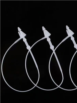 Transparent hang tag rope