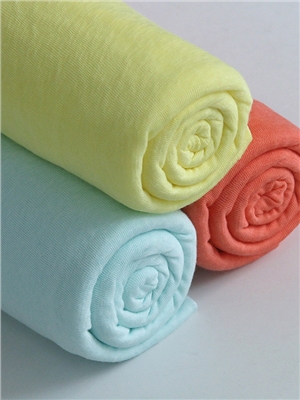 Human silk cool snowflake velvet segment knitted fabric