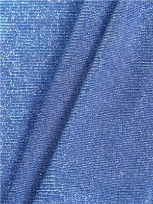 Slide silk composite gold sprinkled knitted fabric