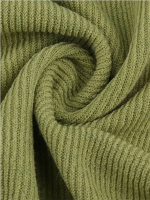 Coarse needle pit strip polyester knitted fabric
