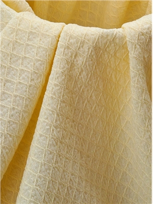 Small diamond jacquard polyester knitted fabric