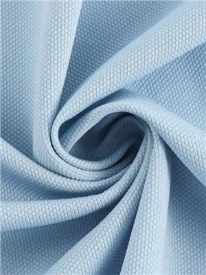 Corn grid double-sided knitted fabric