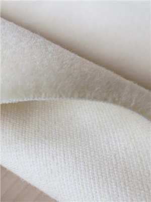 Plush knitted fabric