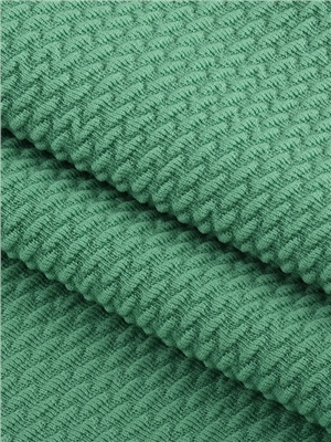 Twill bubble jacquard knitted fabric